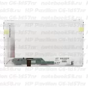 Матрица для ноутбука HP Pavilion G6-1d57nr (1366x768 HD) TN, 40pin, Матовая
