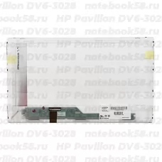 Матрица для ноутбука HP Pavilion DV6-3028 (1366x768 HD) TN, 40pin, Матовая