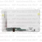 Матрица для ноутбука HP Pavilion G6-1147 (1366x768 HD) TN, 40pin, Глянцевая