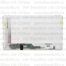 Матрица для ноутбука HP Pavilion G6-1316er (1366x768 HD) TN, 40pin, Глянцевая