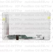 Матрица для ноутбука HP Pavilion G6-1d77nr (1366x768 HD) TN, 40pin, Глянцевая