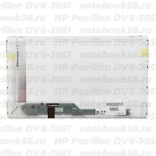 Матрица для ноутбука HP Pavilion DV6-3051 (1366x768 HD) TN, 40pin, Глянцевая