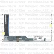 Матрица для ноутбука HP Pavilion G6-2012er (1366x768 HD) TN, 40pin, Матовая