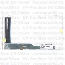 Матрица для ноутбука HP Pavilion G6-1155er (1366x768 HD) TN, 40pin, Матовая