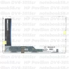 Матрица для ноутбука HP Pavilion DV6-3015sr (1366x768 HD) TN, 40pin, Матовая