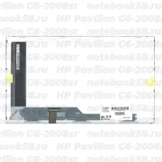 Матрица для ноутбука HP Pavilion G6-2008sr (1366x768 HD) TN, 40pin, Матовая