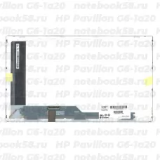 Матрица для ноутбука HP Pavilion G6-1a20 (1366x768 HD) TN, 40pin, Матовая
