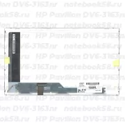 Матрица для ноутбука HP Pavilion DV6-3163nr (1366x768 HD) TN, 40pin, Матовая