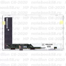 Матрица для ноутбука HP Pavilion G6-2020 (1366x768 HD) TN, 40pin, Матовая