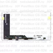 Матрица для ноутбука HP Pavilion G6-1126 (1366x768 HD) TN, 40pin, Матовая