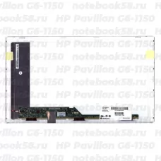 Матрица для ноутбука HP Pavilion G6-1150 (1366x768 HD) TN, 40pin, Матовая