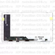 Матрица для ноутбука HP Pavilion G6-1a30 (1366x768 HD) TN, 40pin, Матовая