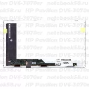 Матрица для ноутбука HP Pavilion DV6-3070er (1366x768 HD) TN, 40pin, Матовая