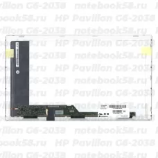 Матрица для ноутбука HP Pavilion G6-2038 (1366x768 HD) TN, 40pin, Глянцевая