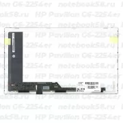 Матрица для ноутбука HP Pavilion G6-2254er (1366x768 HD) TN, 40pin, Глянцевая