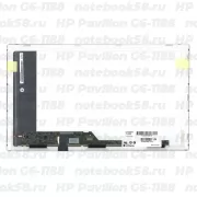 Матрица для ноутбука HP Pavilion G6-1188 (1366x768 HD) TN, 40pin, Глянцевая