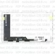 Матрица для ноутбука HP Pavilion G6-1388 (1366x768 HD) TN, 40pin, Глянцевая