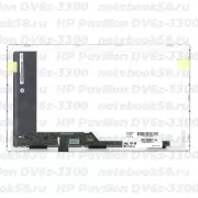 Матрица для ноутбука HP Pavilion DV6z-3300 (1366x768 HD) TN, 40pin, Глянцевая