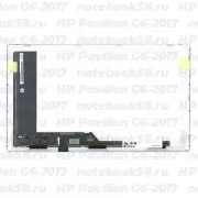 Матрица для ноутбука HP Pavilion G6-2017 (1366x768 HD) TN, 40pin, Матовая