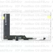 Матрица для ноутбука HP Pavilion G6-2296nr (1366x768 HD) TN, 40pin, Матовая