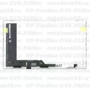 Матрица для ноутбука HP Pavilion DV6-3026er (1366x768 HD) TN, 40pin, Матовая