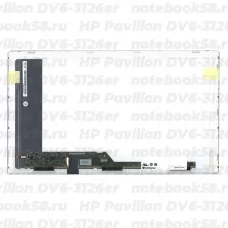 Матрица для ноутбука HP Pavilion DV6-3126er (1366x768 HD) TN, 40pin, Матовая