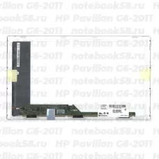Матрица для ноутбука HP Pavilion G6-2011 (1366x768 HD) TN, 40pin, Глянцевая