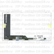 Матрица для ноутбука HP Pavilion G6-2208sr (1366x768 HD) TN, 40pin, Глянцевая