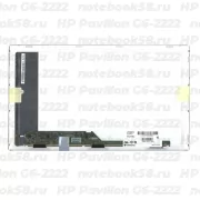 Матрица для ноутбука HP Pavilion G6-2222 (1366x768 HD) TN, 40pin, Глянцевая