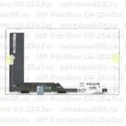 Матрица для ноутбука HP Pavilion G6-2343sr (1366x768 HD) TN, 40pin, Глянцевая