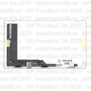 Матрица для ноутбука HP Pavilion G6-2371 (1366x768 HD) TN, 40pin, Глянцевая