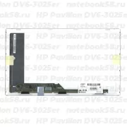 Матрица для ноутбука HP Pavilion DV6-3025er (1366x768 HD) TN, 40pin, Глянцевая