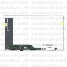 Матрица для ноутбука HP Pavilion G6-2000 (1366x768 HD) TN, 40pin, Глянцевая