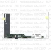 Матрица для ноутбука HP Pavilion G6-1237 (1366x768 HD) TN, 40pin, Глянцевая