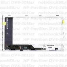 Матрица для ноутбука HP Pavilion DV6-3015sr (1366x768 HD) TN, 40pin, Матовая