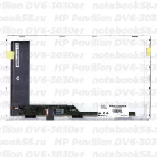 Матрица для ноутбука HP Pavilion DV6-3030er (1366x768 HD) TN, 40pin, Матовая