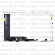 Матрица для ноутбука HP Pavilion G6-2007er (1366x768 HD) TN, 40pin, Матовая