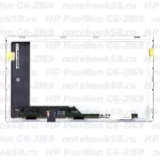 Матрица для ноутбука HP Pavilion G6-2169 (1366x768 HD) TN, 40pin, Матовая