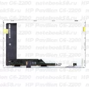 Матрица для ноутбука HP Pavilion G6-2200 (1366x768 HD) TN, 40pin, Матовая