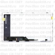 Матрица для ноутбука HP Pavilion G6-1267 (1366x768 HD) TN, 40pin, Матовая