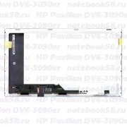 Матрица для ноутбука HP Pavilion DV6-3090er (1366x768 HD) TN, 40pin, Матовая