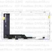 Матрица для ноутбука HP Pavilion DV6z-3200 (1366x768 HD) TN, 40pin, Матовая