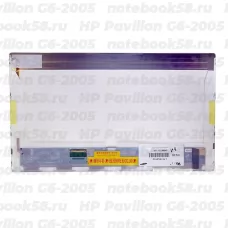 Матрица для ноутбука HP Pavilion G6-2005 (1366x768 HD) TN, 40pin, Глянцевая