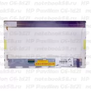 Матрица для ноутбука HP Pavilion G6-1d21 (1366x768 HD) TN, 40pin, Глянцевая