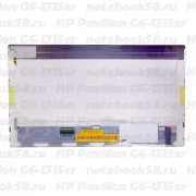 Матрица для ноутбука HP Pavilion G6-1315sr (1366x768 HD) TN, 40pin, Глянцевая