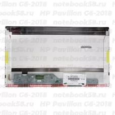 Матрица для ноутбука HP Pavilion G6-2018 (1366x768 HD) TN, 40pin, Матовая