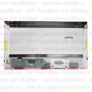 Матрица для ноутбука HP Pavilion G6-1358er (1366x768 HD) TN, 40pin, Матовая