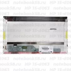 Матрица для ноутбука HP 15-d063 (1366x768 HD) TN, 40pin, Матовая