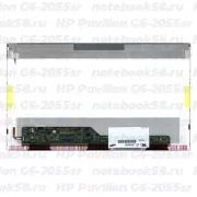 Матрица для ноутбука HP Pavilion G6-2055sr (1366x768 HD) TN, 40pin, Глянцевая