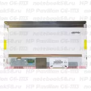 Матрица для ноутбука HP Pavilion G6-1113 (1366x768 HD) TN, 40pin, Глянцевая